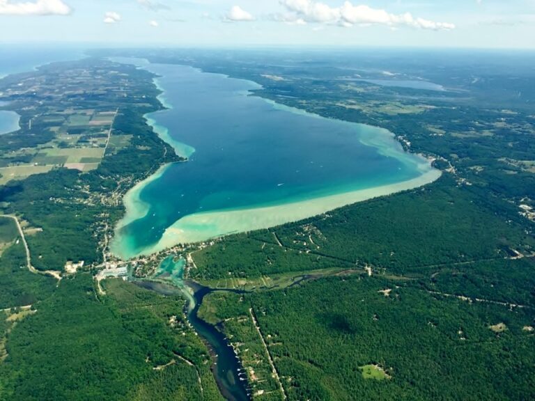 How The Torch Lake Sandbar Was Formed - Torch Conservation Center