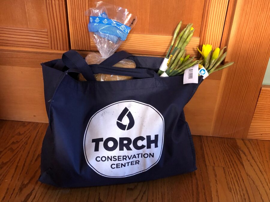 reusable TCC shopping bag
