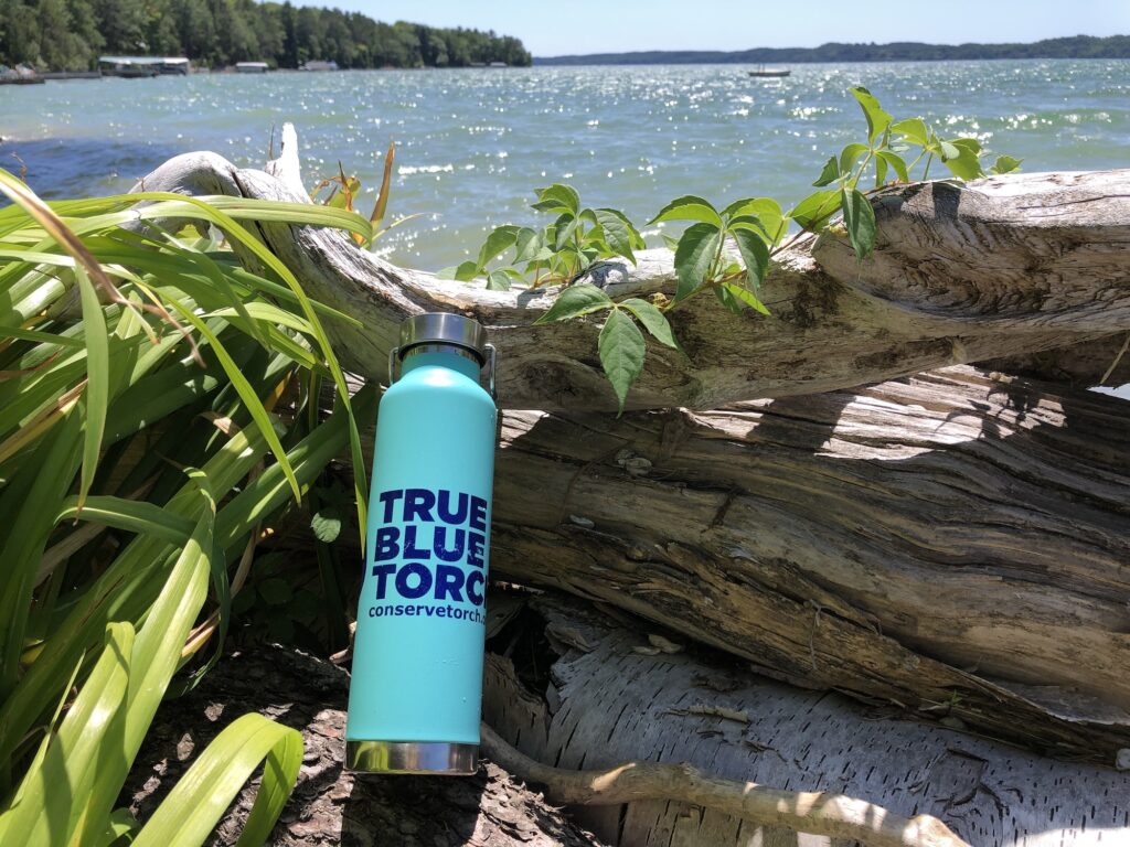 reusable water bottle True Blue Torch