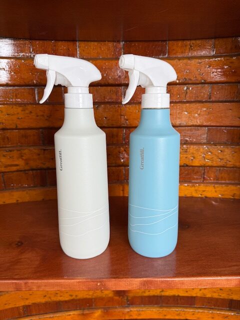 spray bottles